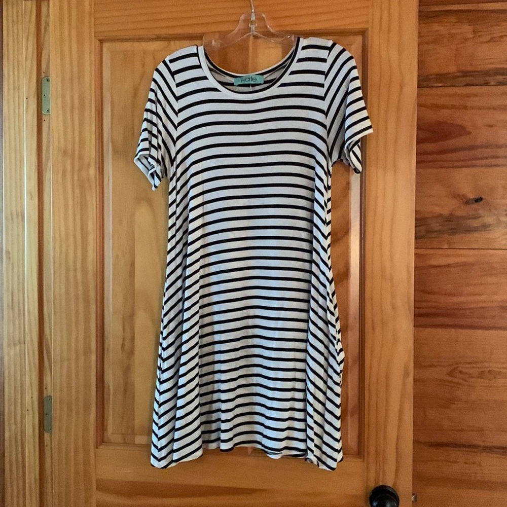 Karlie Cotton Stripes Dress